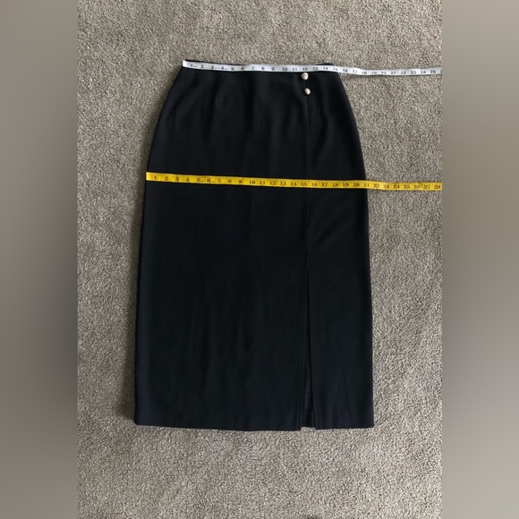 Kathie Lee maxi skirt size M 🦋Slit front buttons decor - Picture 3 of 11